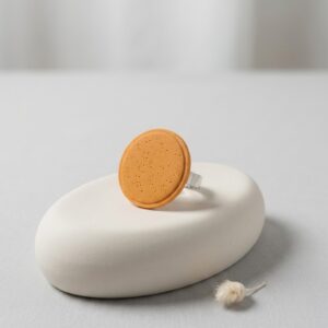 Verstelbare ring oker.